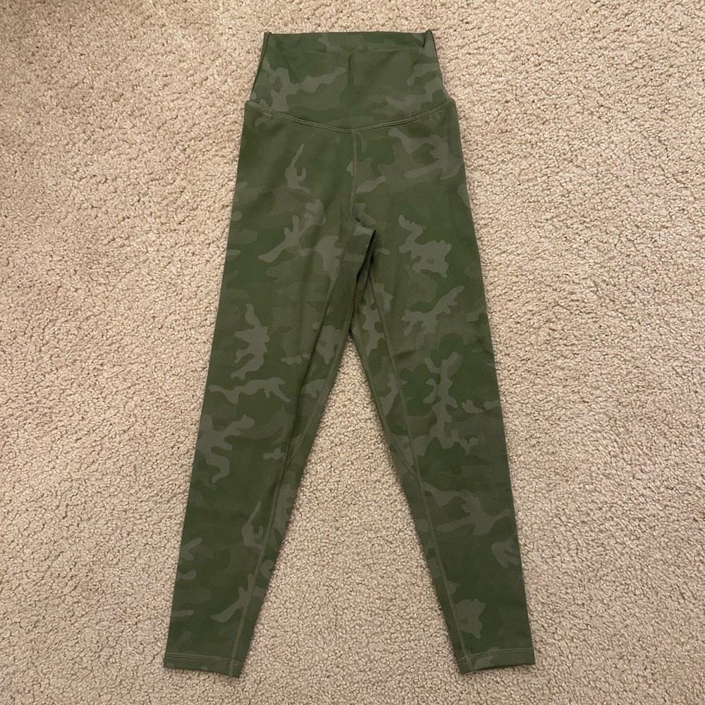 P’TULA Stealth Legging 23 inch-green camo XS